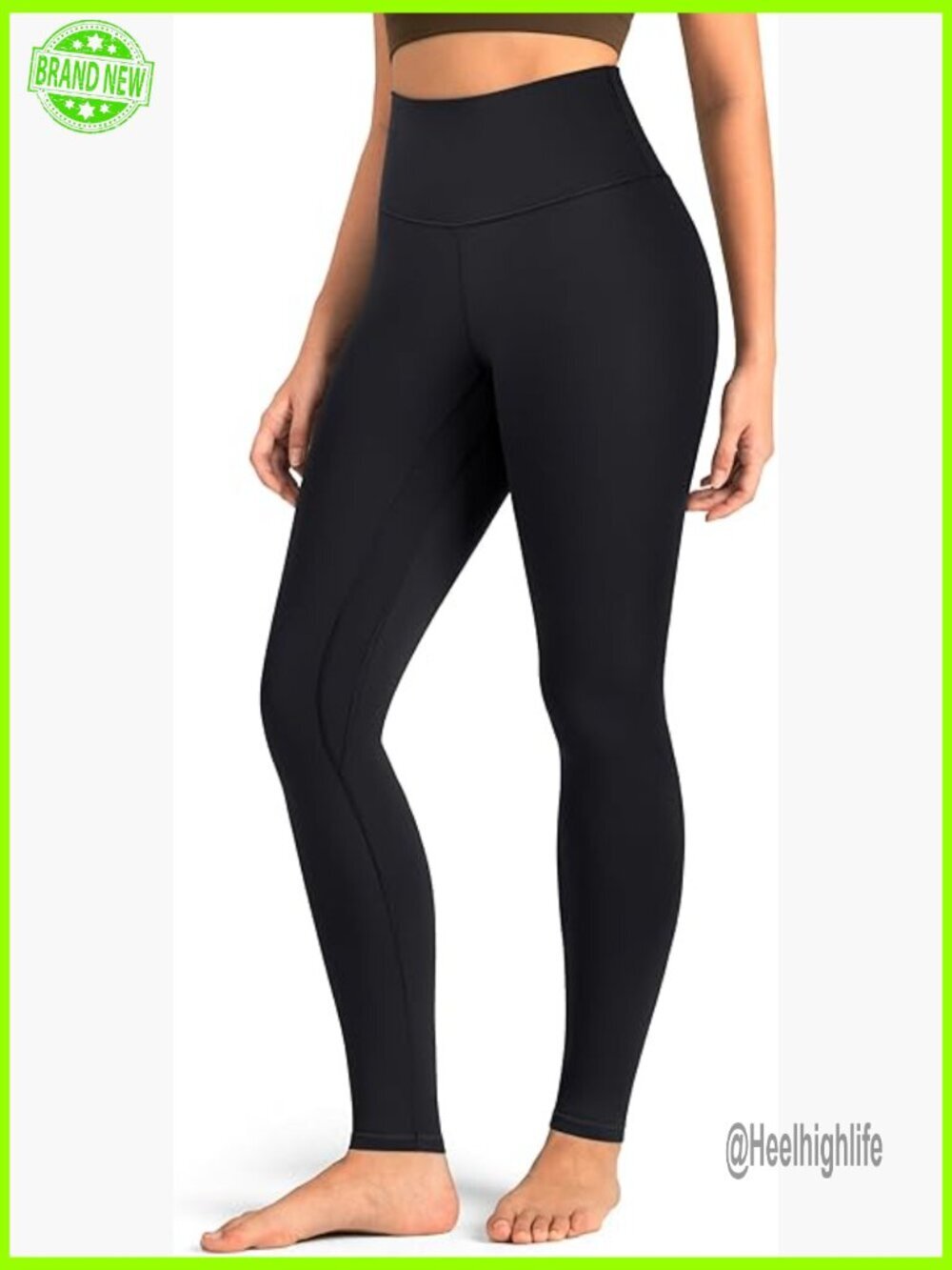 Buttery Soft High Waisted Yoga Leggings with Hidden Pocket